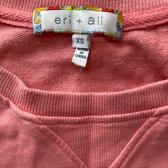 Anthropologie eri + ali short-sleeve sweatshirt - Picture 2 of 3